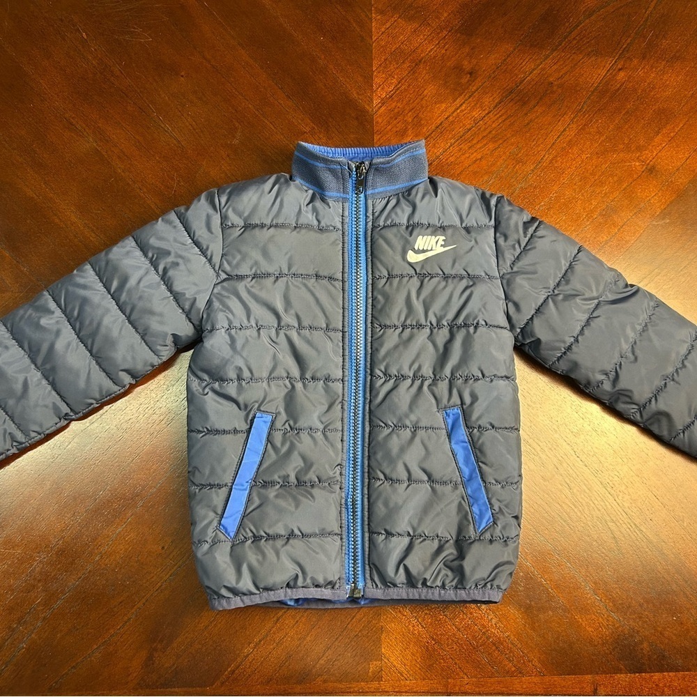 Nike Kids Puffer Jacket  Blue